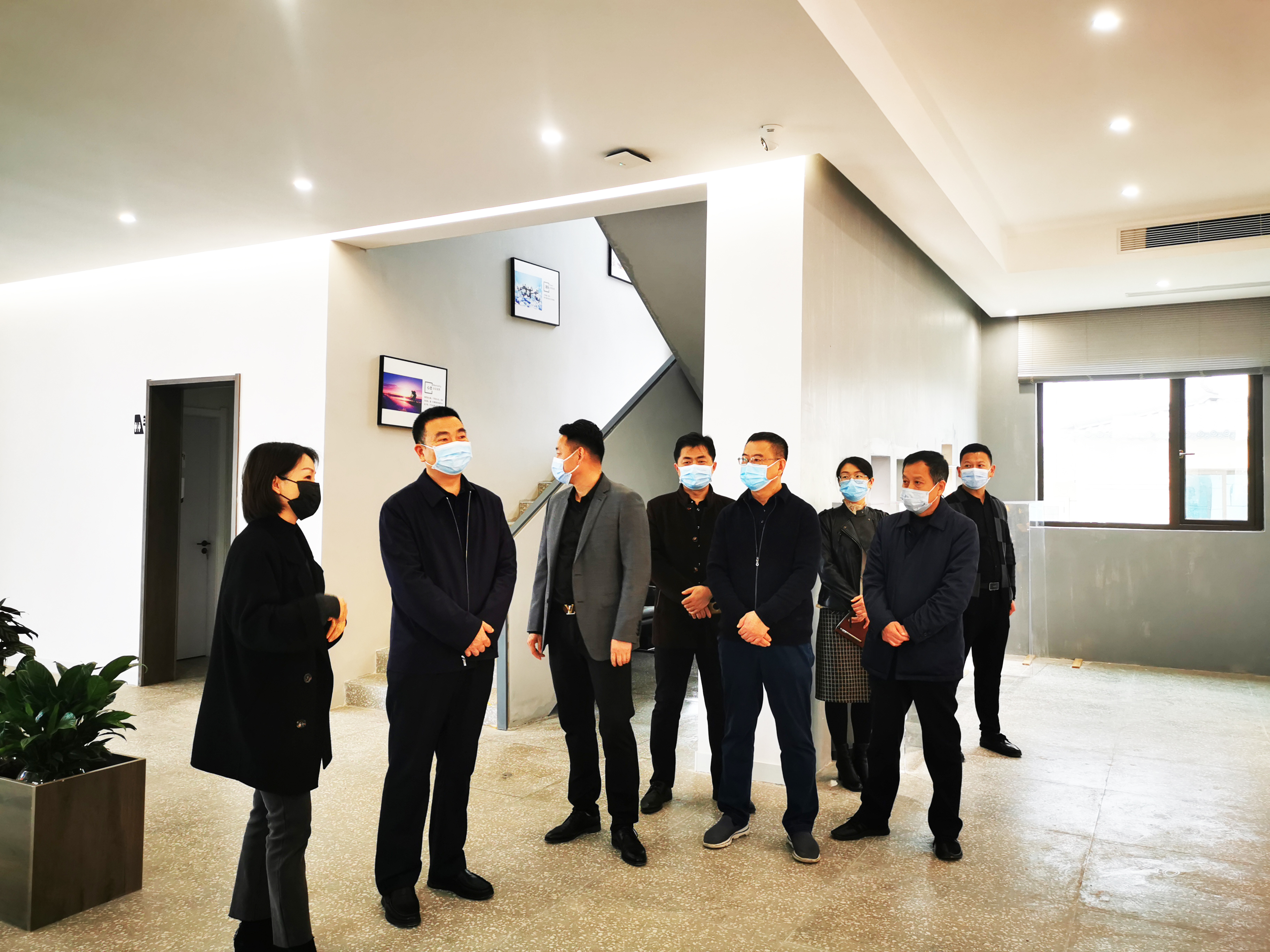 熱烈歡迎碭山縣委書記唐明一行蒞臨我司調(diào)研指導(dǎo)